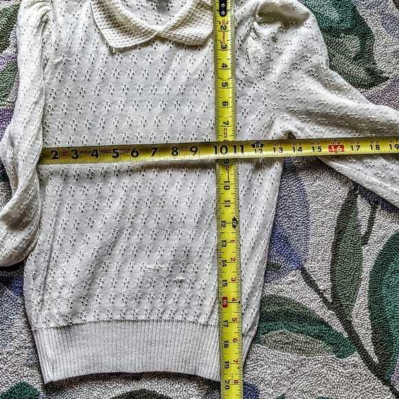 ♻️ SOLD Romantic Dainty Farmhouse Cottagecore Top - Picture 6 of 16